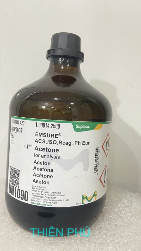 Acetone 99.8% Merck EMSURE | CAS 67-64-1 - Công ty TNHH Hóa Chất Thiết ...