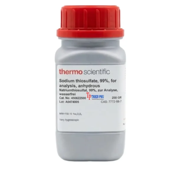 Sodium thiosulfate, 99%, for analysis, anhydrous-Code 450622500